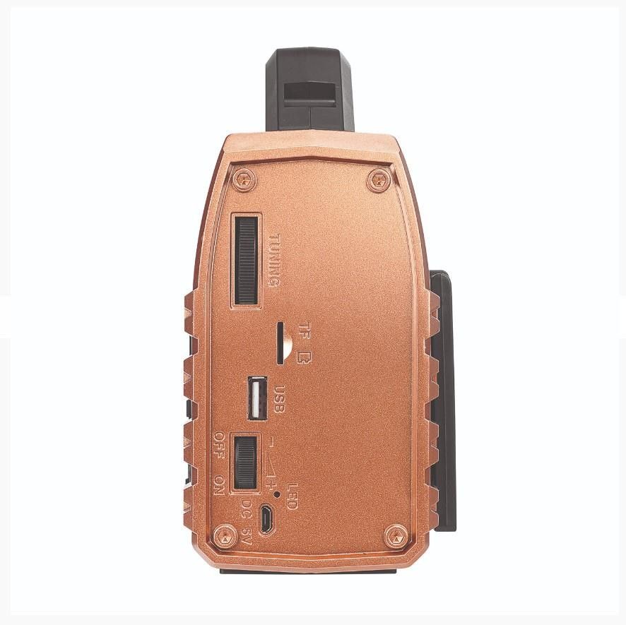 Mikado MDR-325 Retro Usb/Tf/Solar/Powerbank Radyo