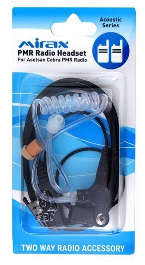 Mirax MT201-PC01 PMR Telsiz Akustik Kulaklık Seti