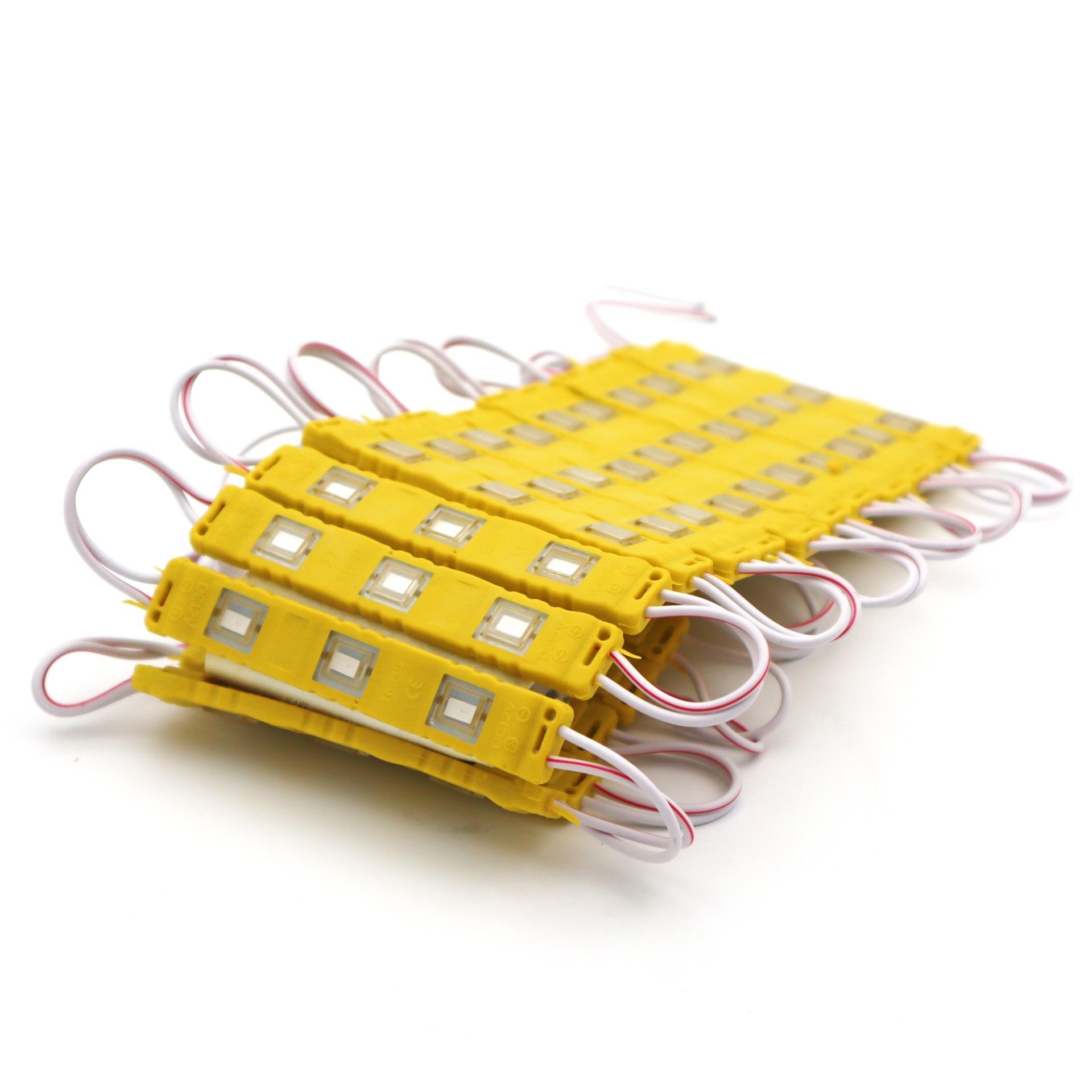 Modül Led 3 Çipli Renkli Kasa Sarı