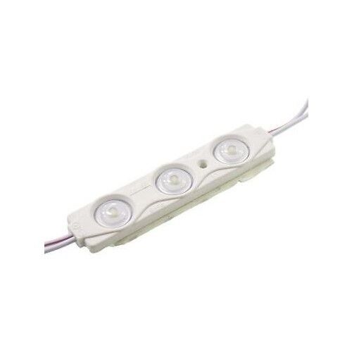 Modül Led Lensli 3 Çipli 1.5W Renkli Kasa Beyaz