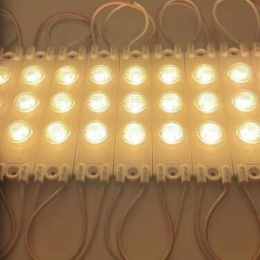 Modül Led Lensli 3 Çipli 1.08W Şeffaf Kasa G.Işığı