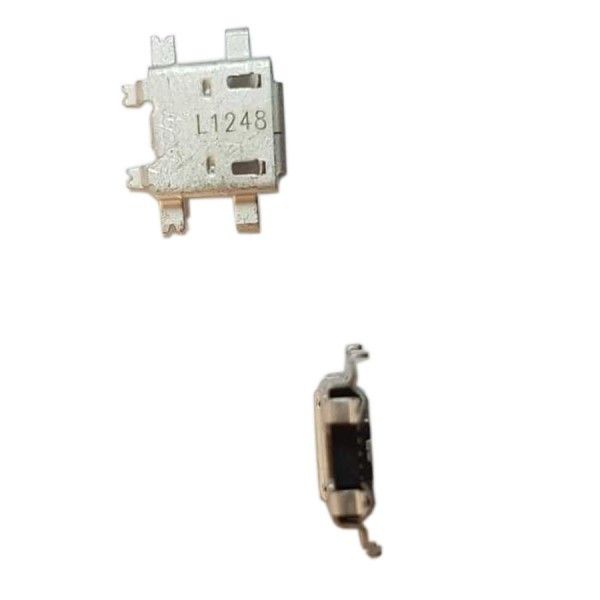 MS-212 5 Pin Micro Usb Smd Kanatlı Şase Soket