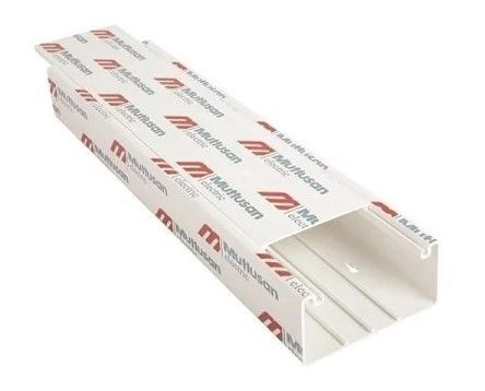 Mutlusan 100X50mm Kablo Kanalı İçten Kapaklı