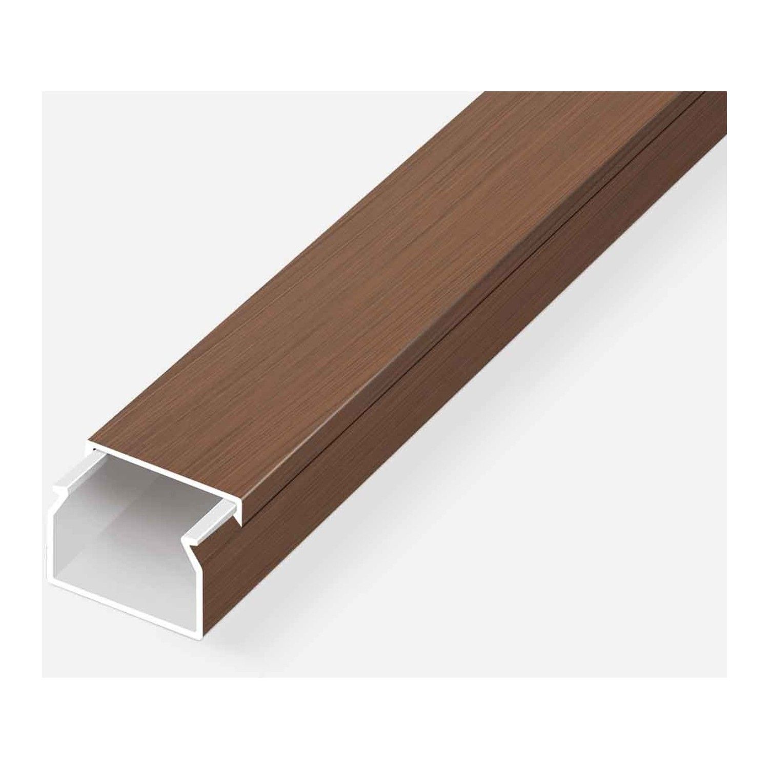 Mutlusan 25x25 Ceviz Ypş. Kablo Kanalı 2m. (K.50)