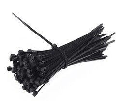 Mutlusan 3.6x370 Siyah Kablo Bağı (100 lü)