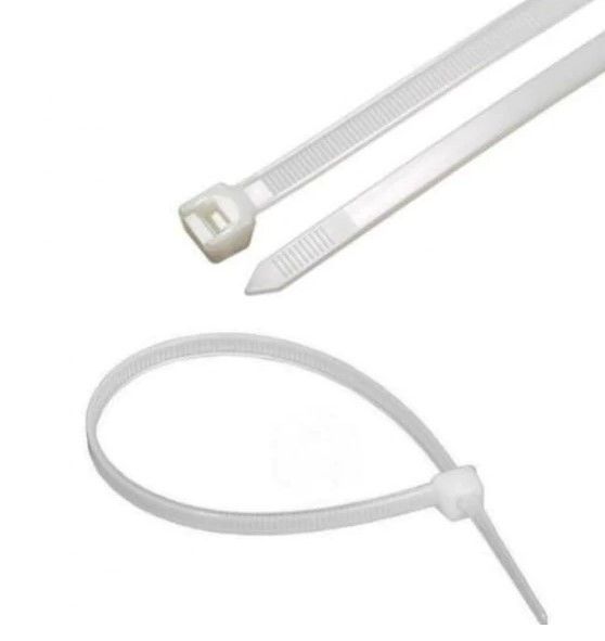 Mutlusan 4.8x300 Beyaz Kablo Bağı (100 lü)