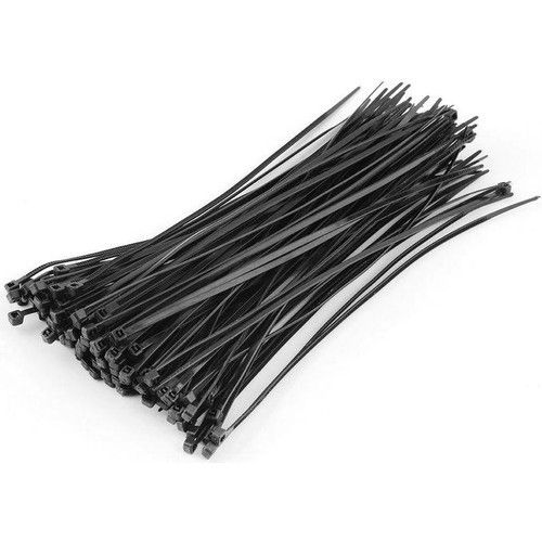 Mutlusan 4.8x300 Siyah Kablo Bağı (100 lü)