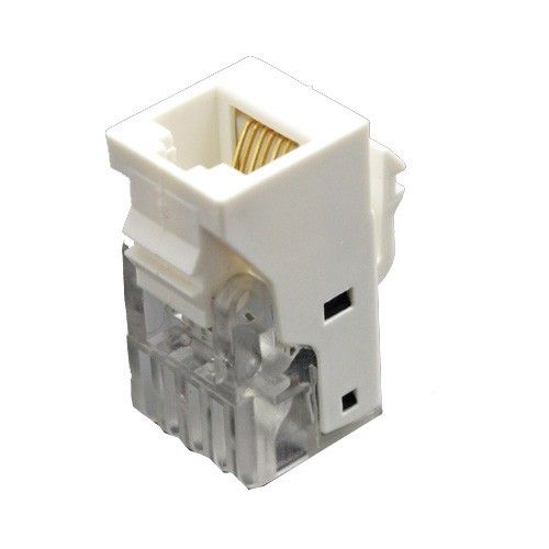 Mutlusan 45x45 RJ11 Telefon Konnektörü (1x4) Cat3