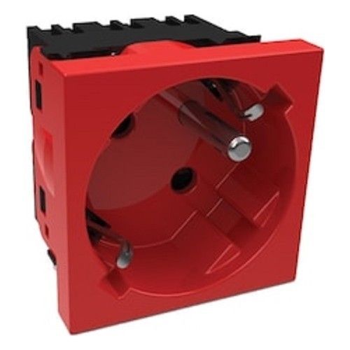 Mutlusan 45x45 Topraklı Çocuk Korumalı Priz 45º