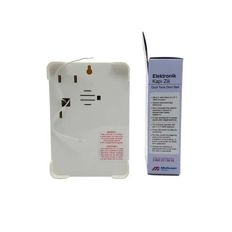 Mutlusan Ding Dong Elektronik  Kapı Zili