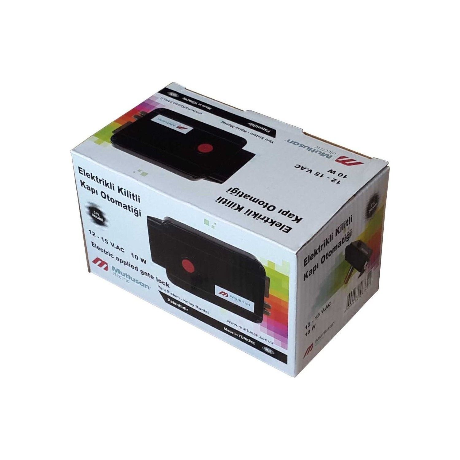 Mutlusan Elektrikli Kilitli Kapı Otomatiği Bilyeli