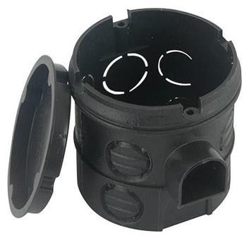 Mutlusan Geçmeli Alçıpan Kasa Siyah