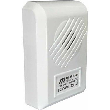 Mutlusan Kanarya Tek Sesli Kapı Zili