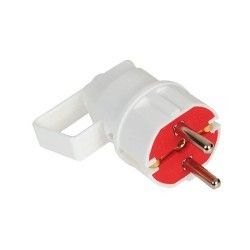 Mutlusan Kulplu Topraklı Erkek Fiş Beyaz