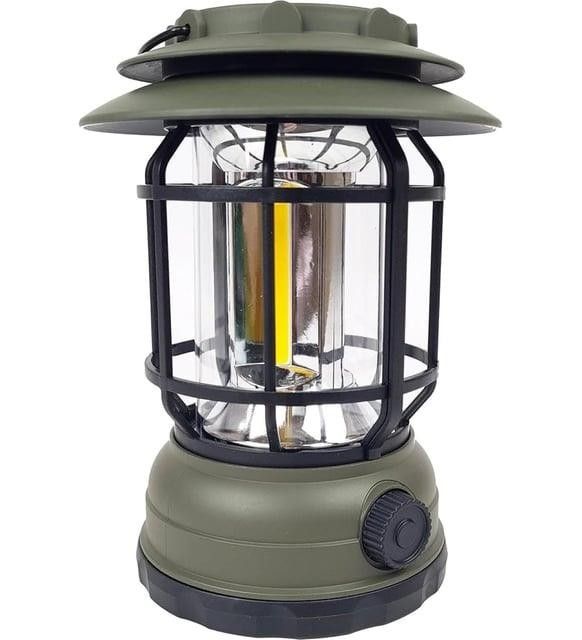 Mutlusan L-29 Solar+Usb Şarjlı Kamp Feneri Yeşil