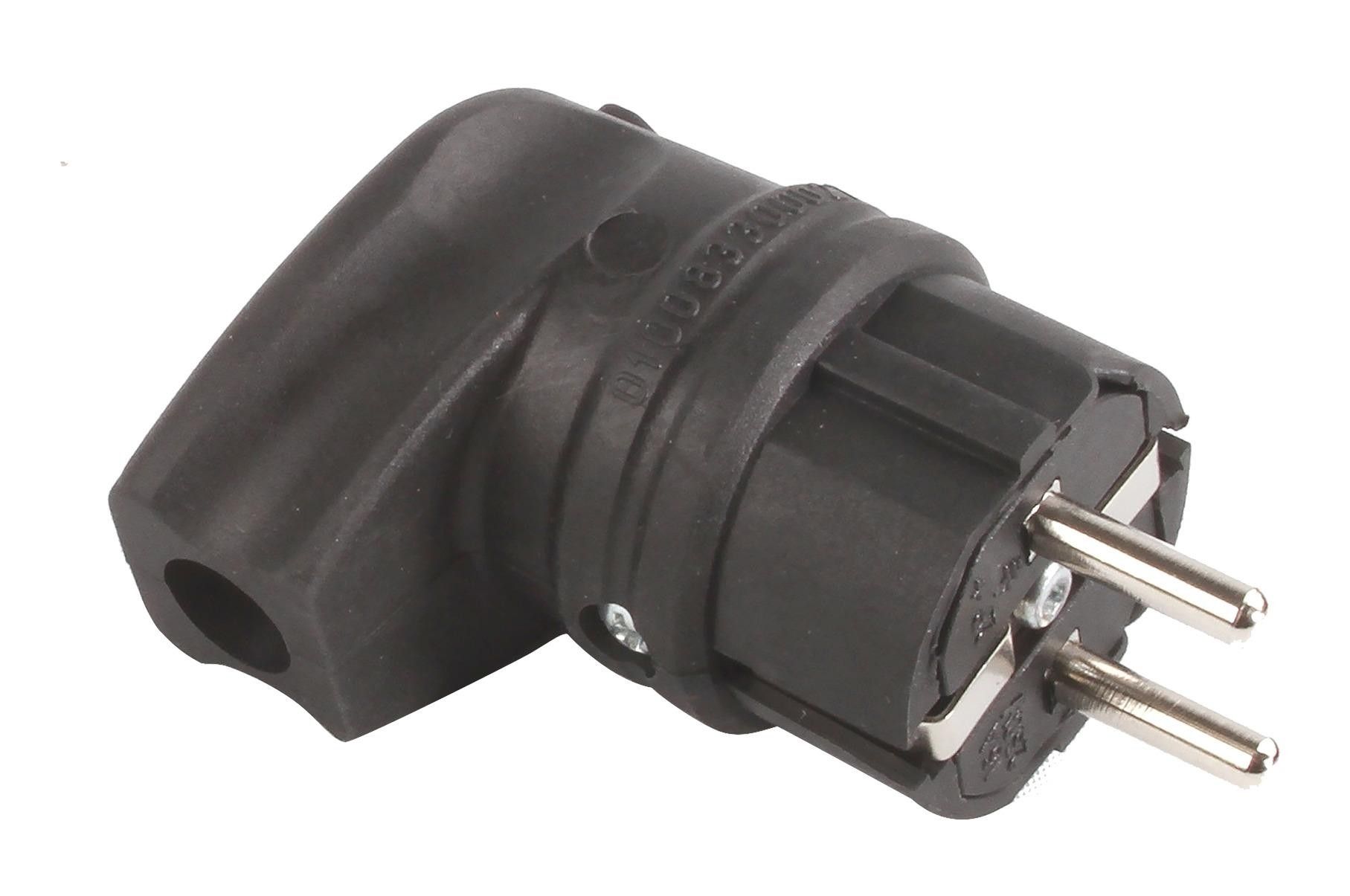 Mutlusan MUT-27 1x16A Mono Topraklı Erkek Fiş Eğik