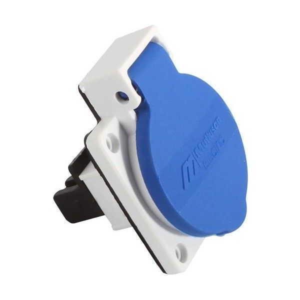 Mutlusan MUT-29/8 1x16A Mono Topraklı Pano Prizi