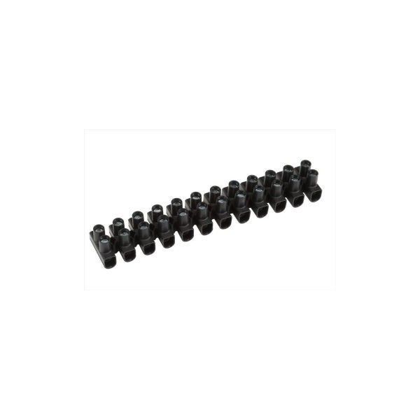 Mutlusan Plastik Sıra Klemens Siyah No:1(2.5-4mm2)