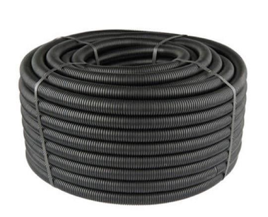 Mutlusan Q14 Plastik Spiral Boru (Siyah) (m100)