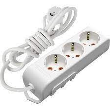 Mutlusan Ri-Tech Üçlü ÇK Topraklı Grup Priz 2m.