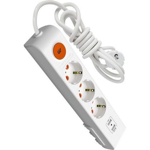 Mutlusan Ri-Tech Üçlü USB ÇK Anh.Top. Grup Priz 2m