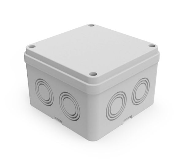 Mutlusan Termoplastik Buat 110x110x74 8 Çıkış Gri