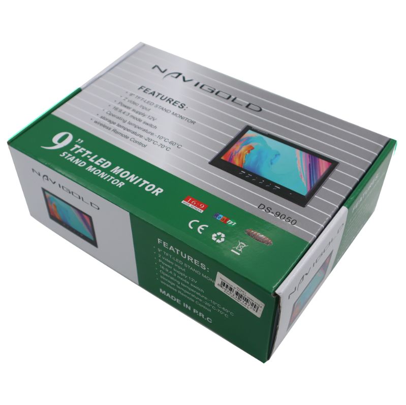Navigold DS-9077HD 9" TFT Led Araç Monitörü