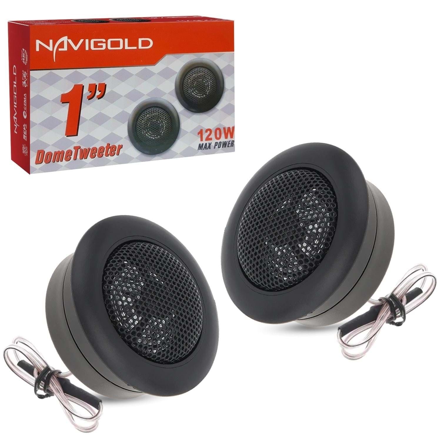 Navigold NAG260 1" 120W Dome Oto Tweeter