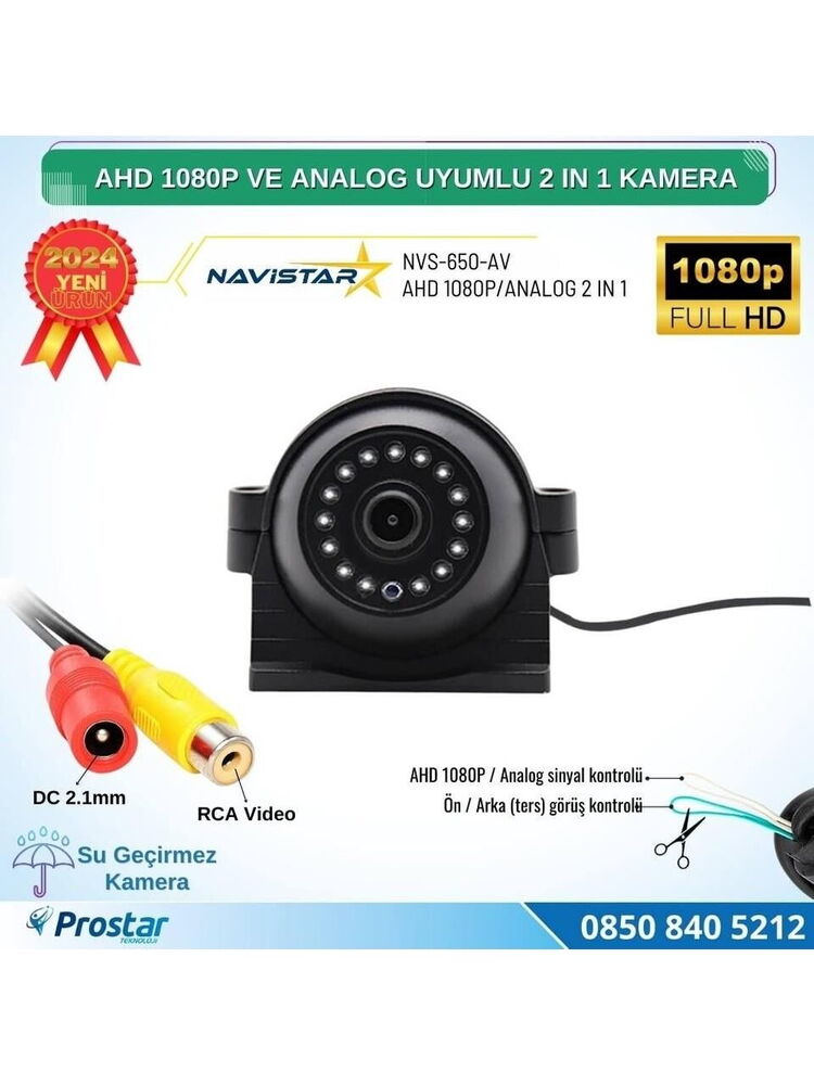 Navistar NVS-150HD Araç Geri Görüş Kamerası