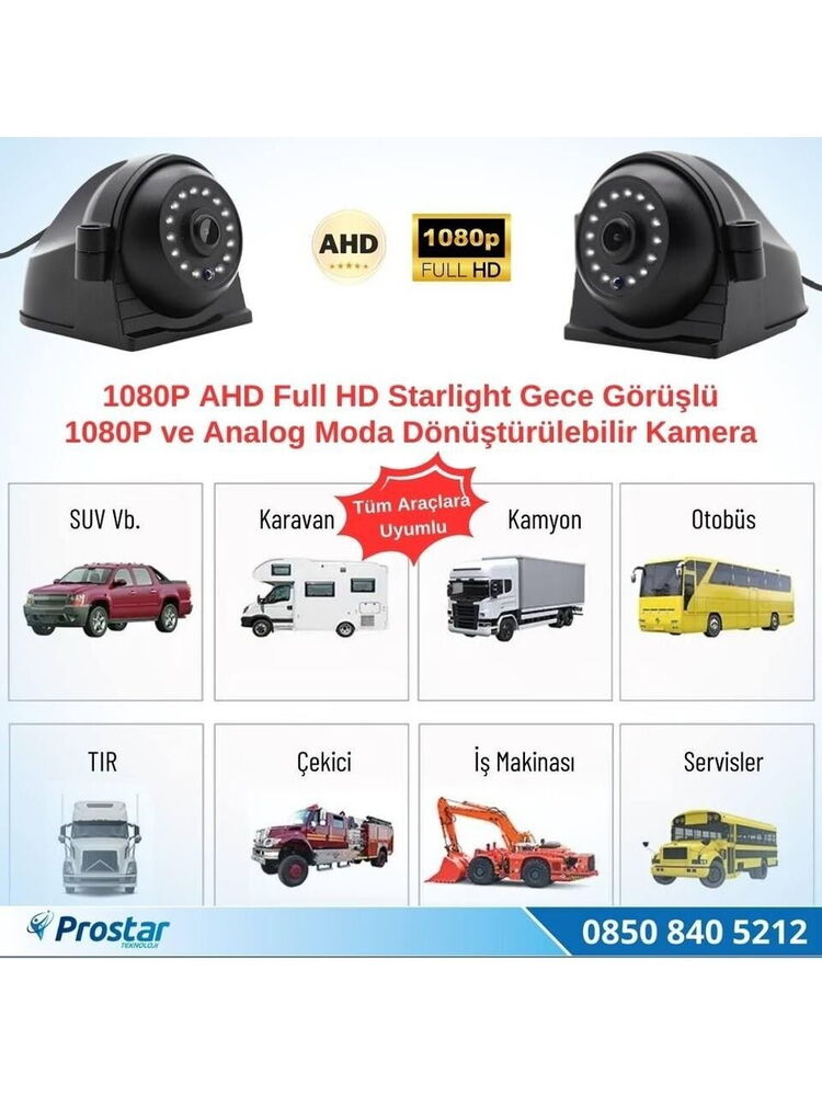 Navistar NVS-150HD Araç Geri Görüş Kamerası