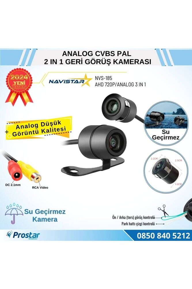 Navistar NVS-187X-HD Kelebek Araç Geri Görüş Kamer