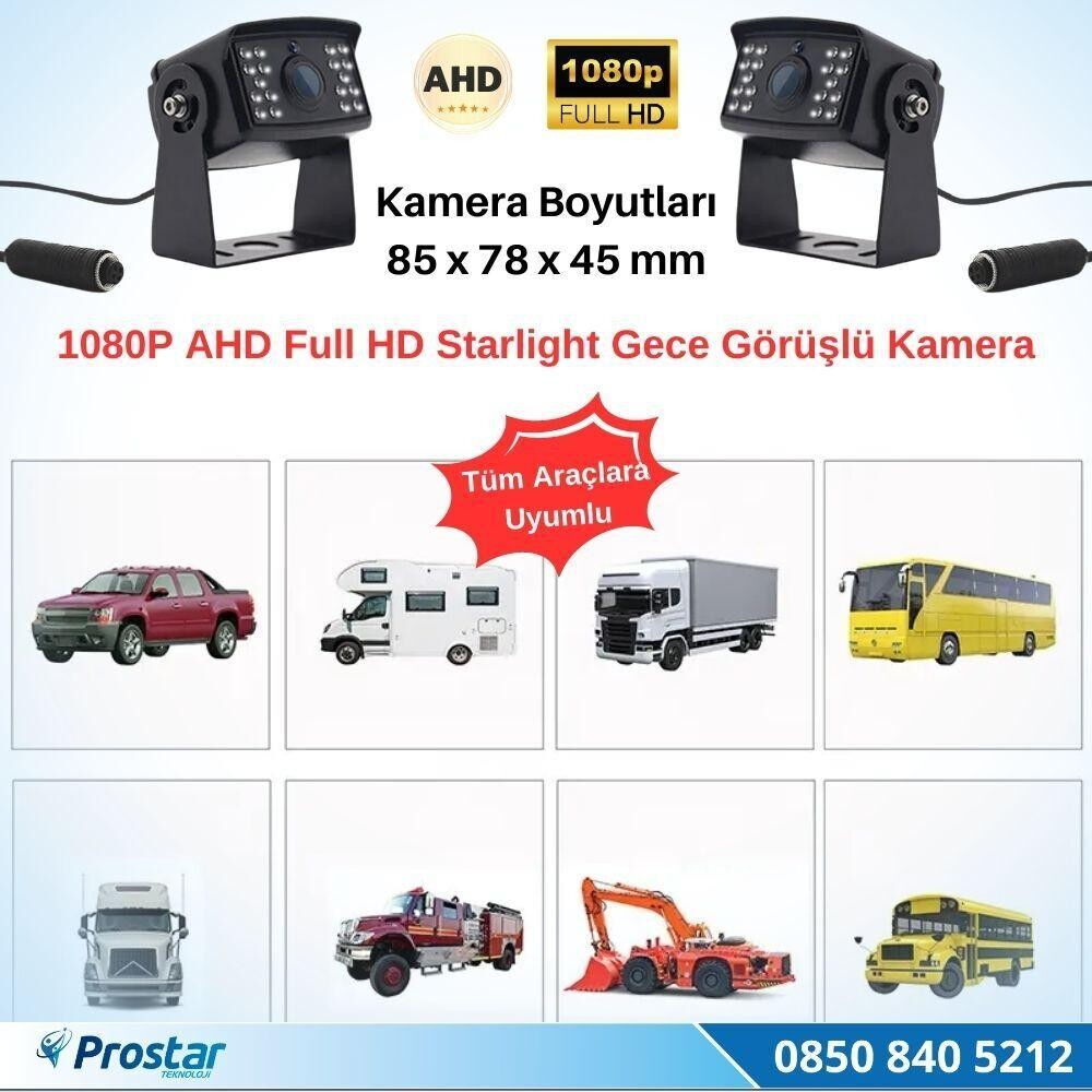 Navistar NVS-810 Gece Görüşlü Araç Arka Kamerası