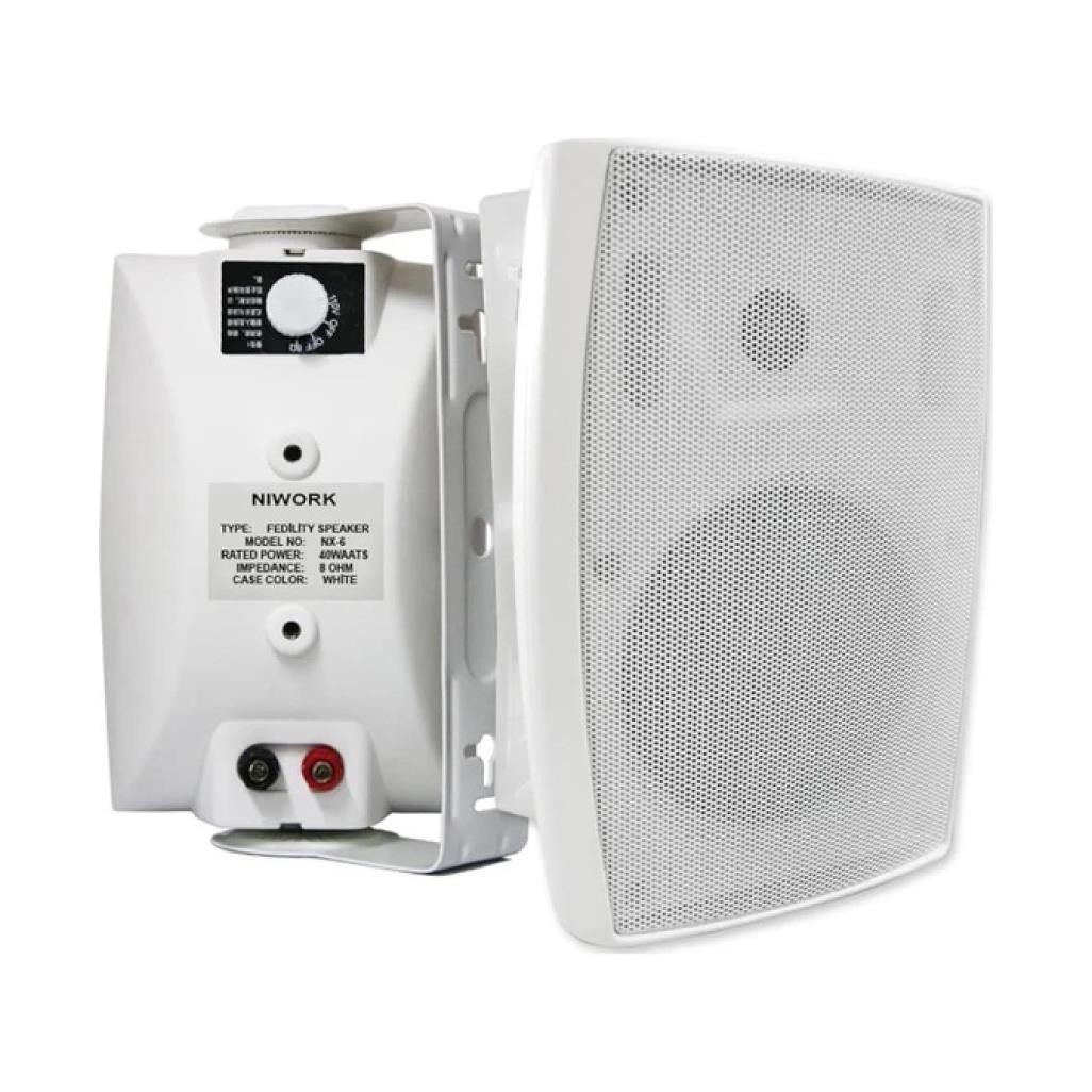 Network NX-6 16cm 300W 8 Ohm Siyah Duvar Hoparlör