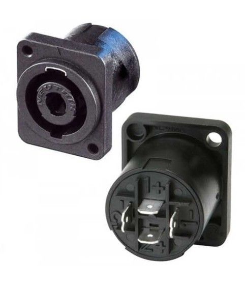 Neutrik NL4MP Şase Tipi Kare Speakon