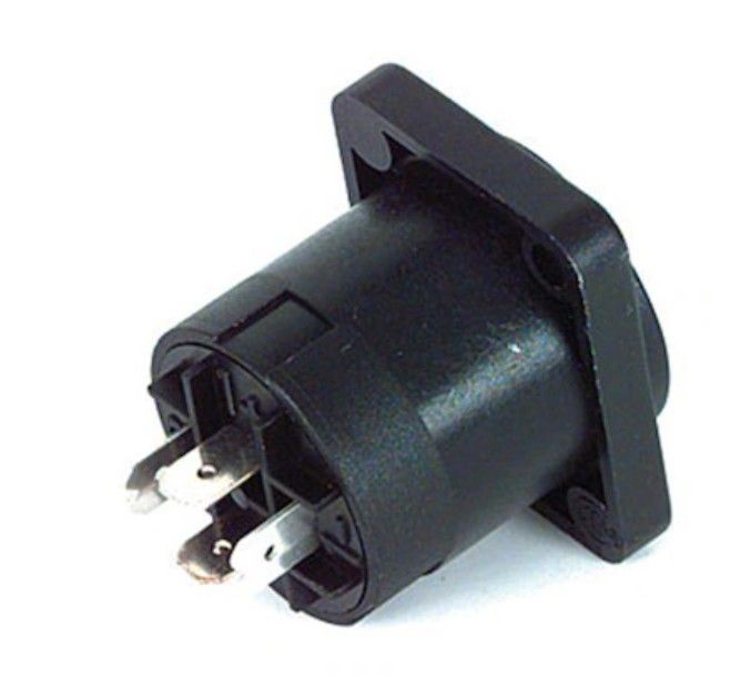 Neutrik NL4MP Şase Tipi Kare Speakon