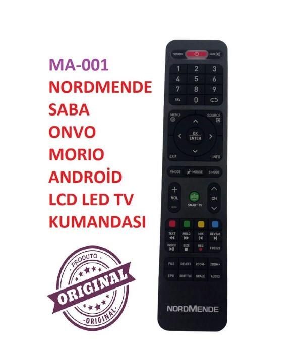 SX2203 Onvo/Saba/Nordmonde Android Tv Kumandası