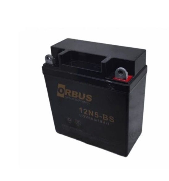 Orbus 12N5-BS 12V 5Ah Motosiklet Aküsü (K.10)