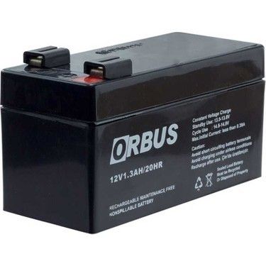 Orbus 12V 1.3Ah Bakımsız Tip  Kuru Akü
