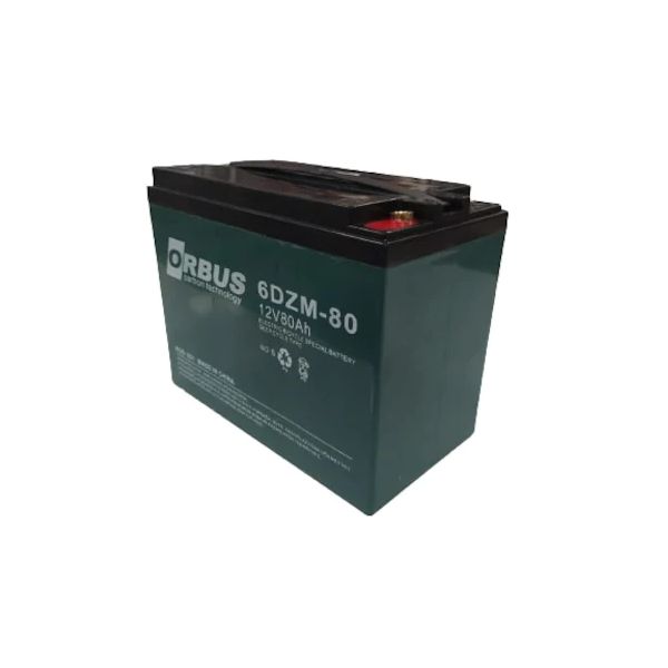 Orbus 12V 80Ah Elektrikli Bisiklet Jel Akü