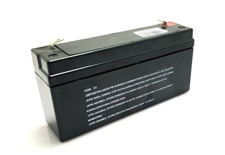 Orbus 6V 3.2Ah Bakımsız Kuru Akü