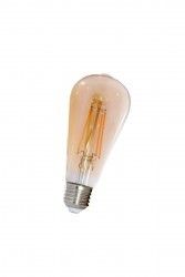 Orbus 6W E27 540 Lm ST64 Sarı Filament Led Ampul