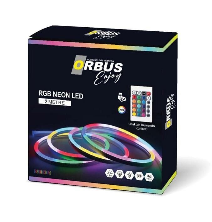 Orbus ORB-RGBNEON Kumandalı RGB Neon Led 2m.