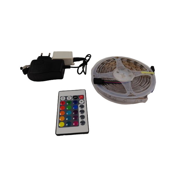 Orbus ORB-SRT Kumandalı RGB Şerit Led Seti 5m