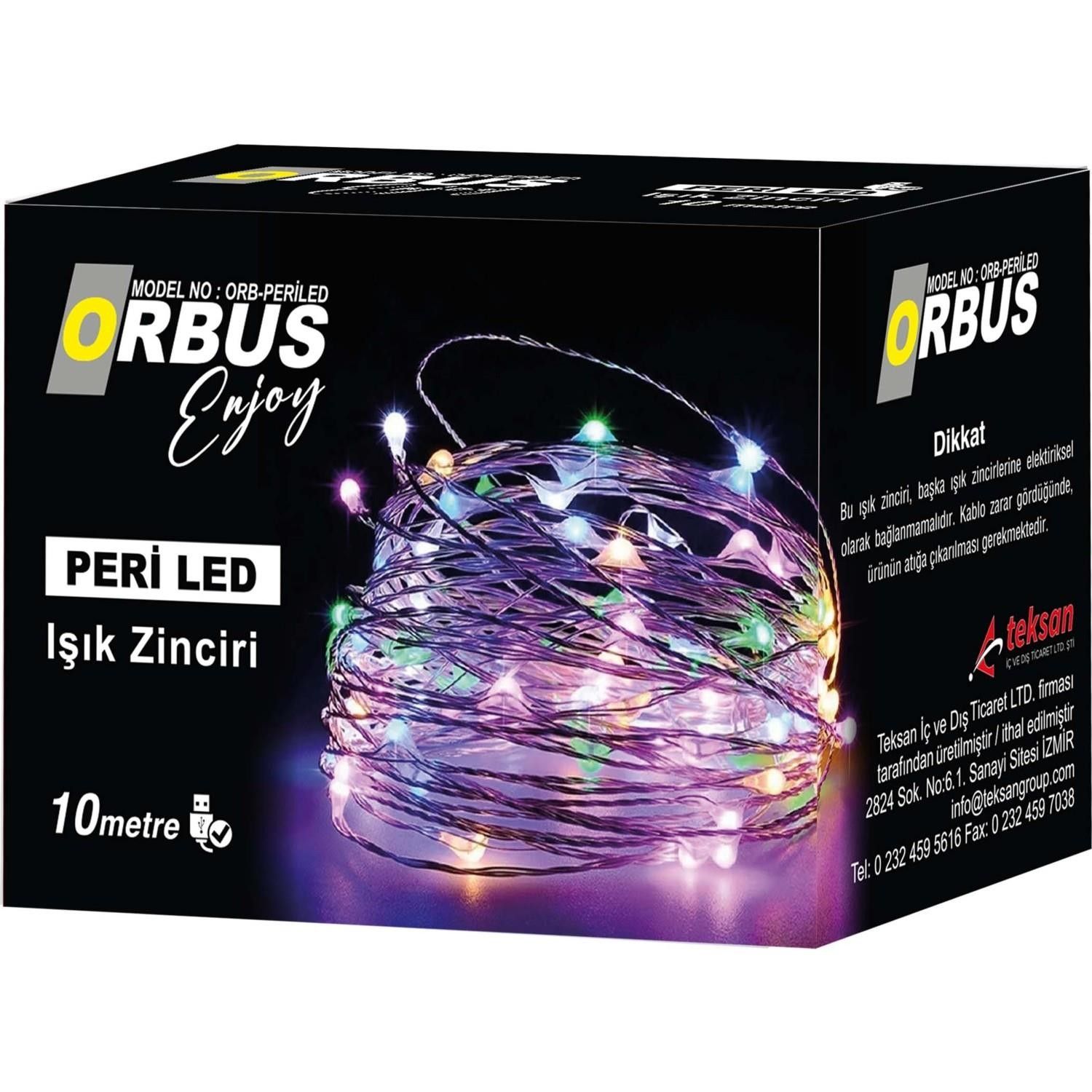 Orbus Peri Led Işık Zinciri 10m.