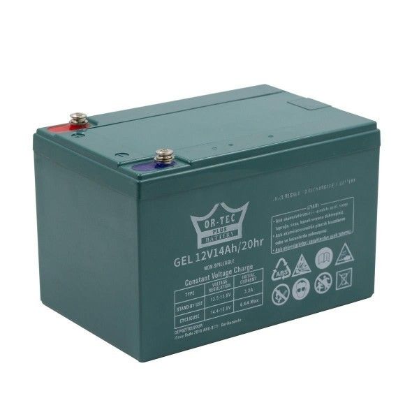 Ortec 12V 14Ah Elektrikli Bisiklet Jel Akü