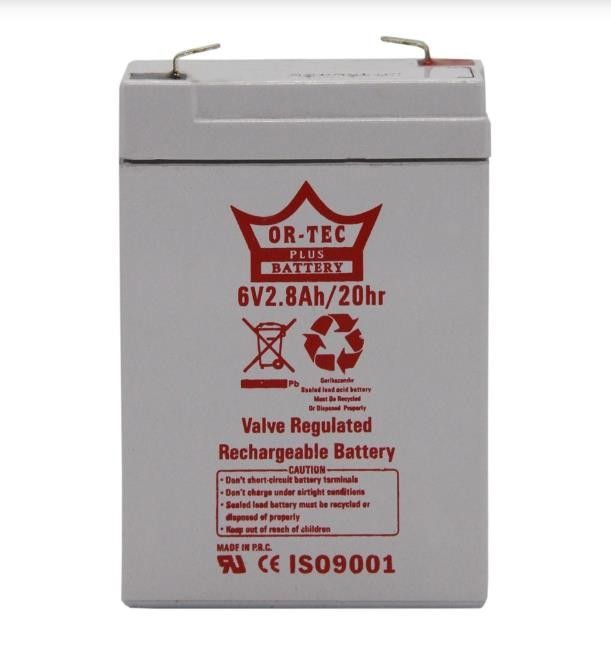 Ortec 12V 2.8Ah Bakımsız Kuru Akü