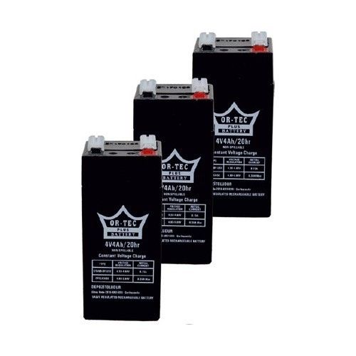 Ortec 4V 4Ah Bakımsız Kuru Akü