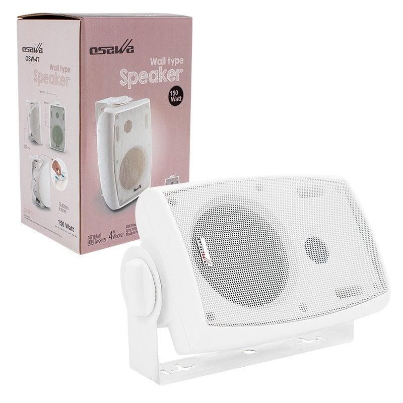 Osawa OSW-4T Trafolu Beyaz Duvar Hoparlörü