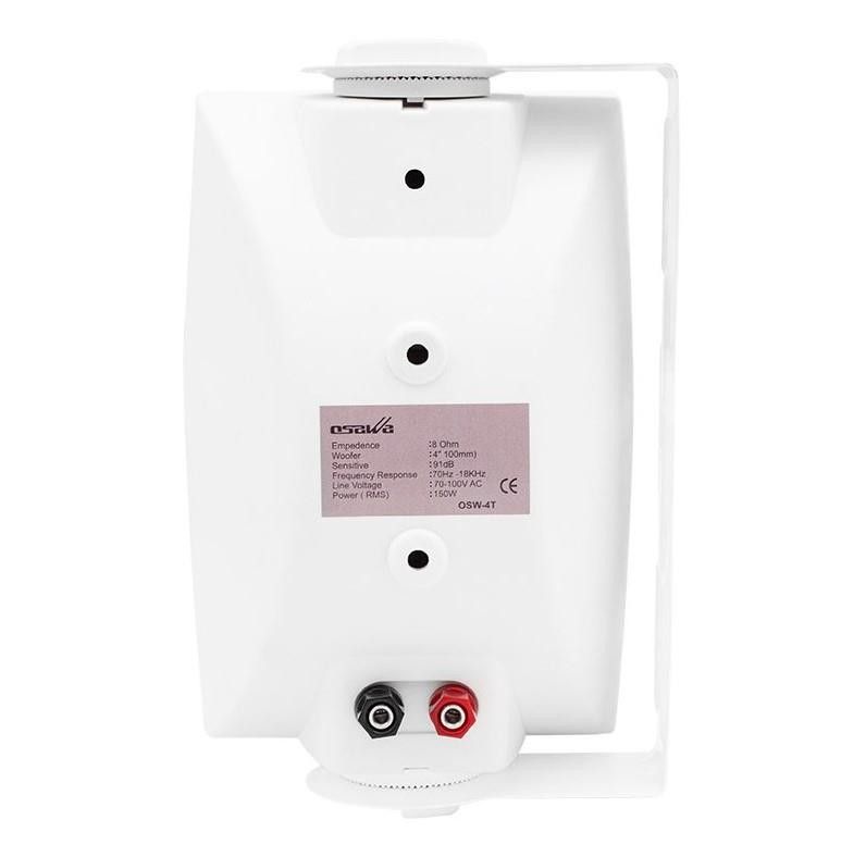 Osawa OSW-4T Trafolu Beyaz Duvar Hoparlörü