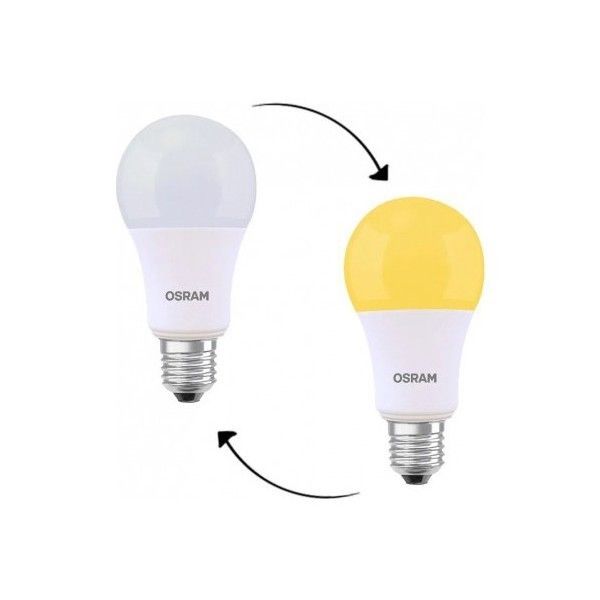 Osram 8W E27 Sinek Kovucu Beyaz-Sarı Led Ampul